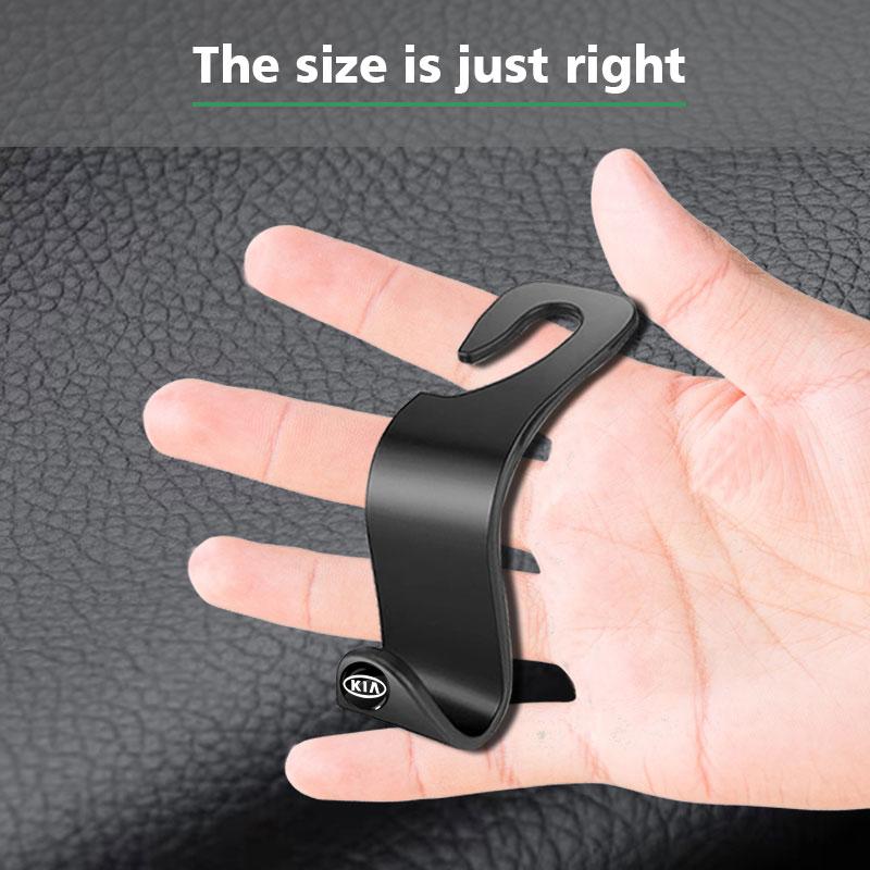 Auto Seat Headrest Hook Storage Hanger Car Interior Goods For KIA Rio Ceed Sportage Cerato Soul Sorento Flip R K2 K3 K5 K6 K7 K8 Soul