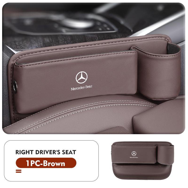 TFSM4 Multifunction Car Seat Gap Storage Box Pocket Auto Accessories For Mercedes Benz CLK GLC W212 C200 C300 W203 W204 W205 W169 W176