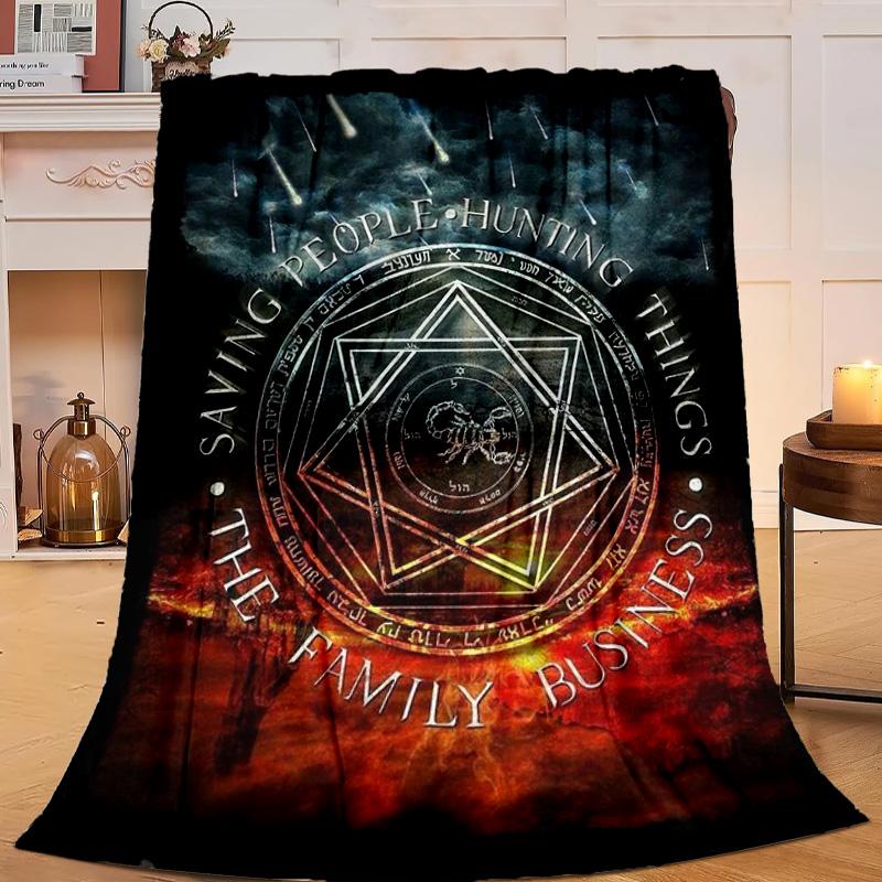 1PC Natural Symbolism Flannel Blanket Gift, Suitable for Both Men And Women, Soft Ideal for Beds And Sofa, Birthday Or Christmas Gift