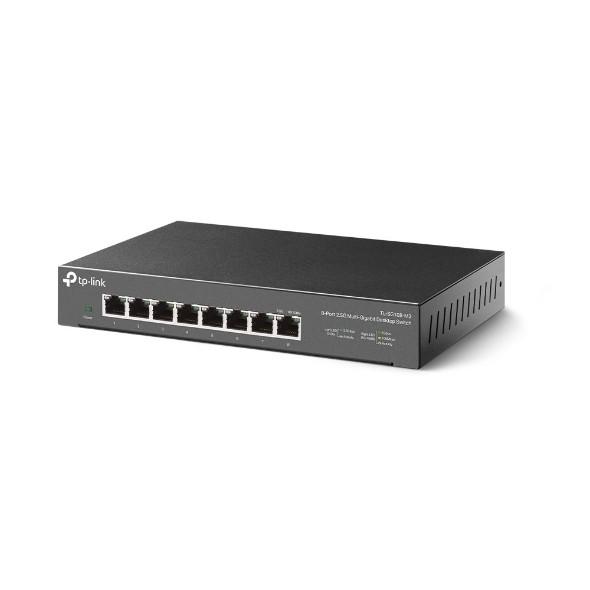TP-Link TL-SG108-M2 unmanaged switch 8-port 2.5G Ethernet Black
