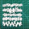 Christmas Snowman Bell Presents Candy Scrapbooking Metal Cutting Dies Stencils for DIY Album Paper Card Decor
