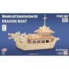 Maquette En Bois Bateau Dragon