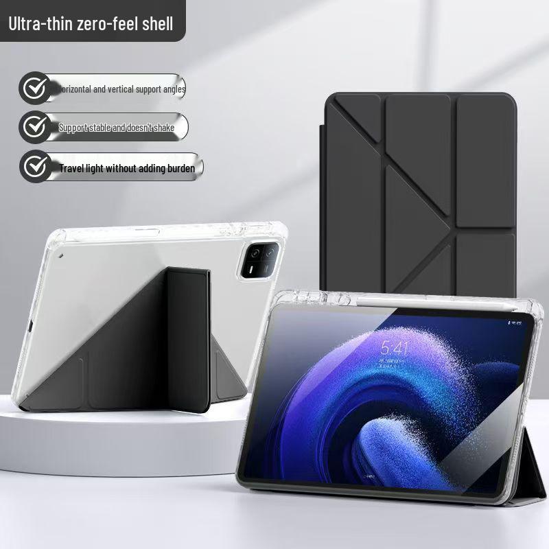 Чехол для Xiaomi Pad 7/7Pro со слотом для стилуса - Совместим с 6/6Pro и 5/5Pro