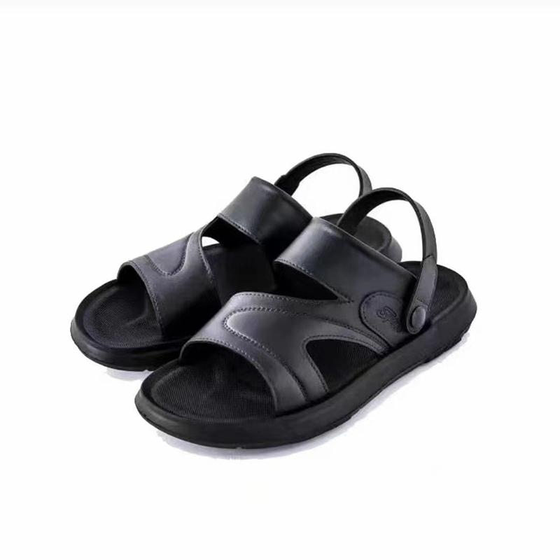 WTEMPO Мужские летние сандалии с толстой подошвой и мягкой подошвой, повседневные шлепанцы, нескользящие домашние тапочки, модная походная обувь, приморская уличная пляжная обувь