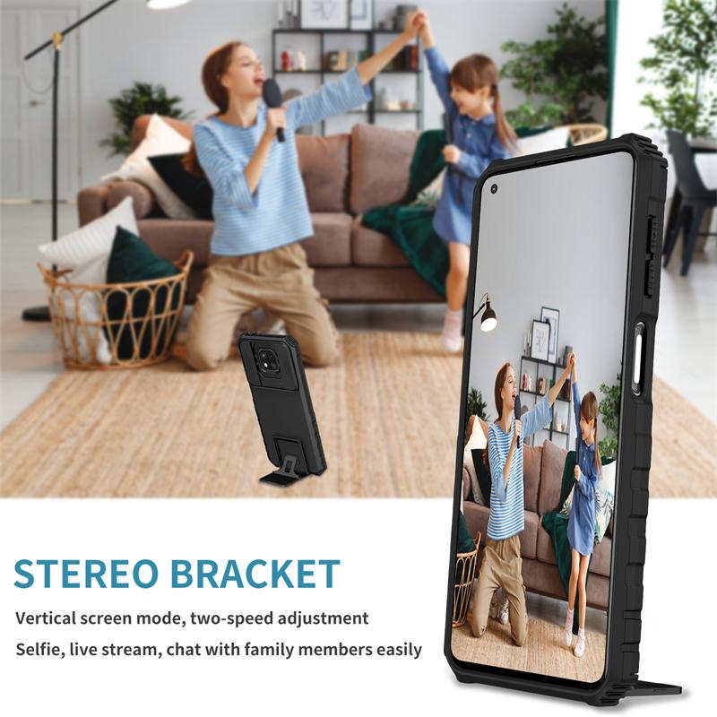 Для Motorola Moto G Power 2021 чехол роскошный бампер слайдер камера защитный чехол для телефона для Moto G Pure держатель подставка задняя крышка