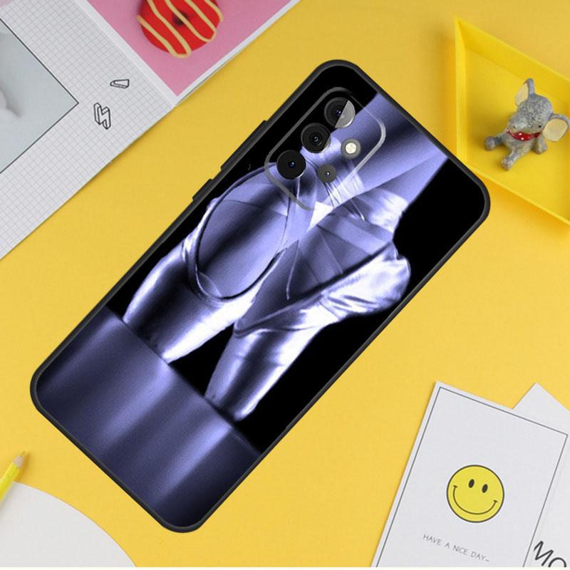 Балетки пуанты для Samsung Galaxy A14 A34 A54 A12 A32 A52 A51 A71 A53 A33 A13 A15 A25 A35 A55 Чехол для телефона