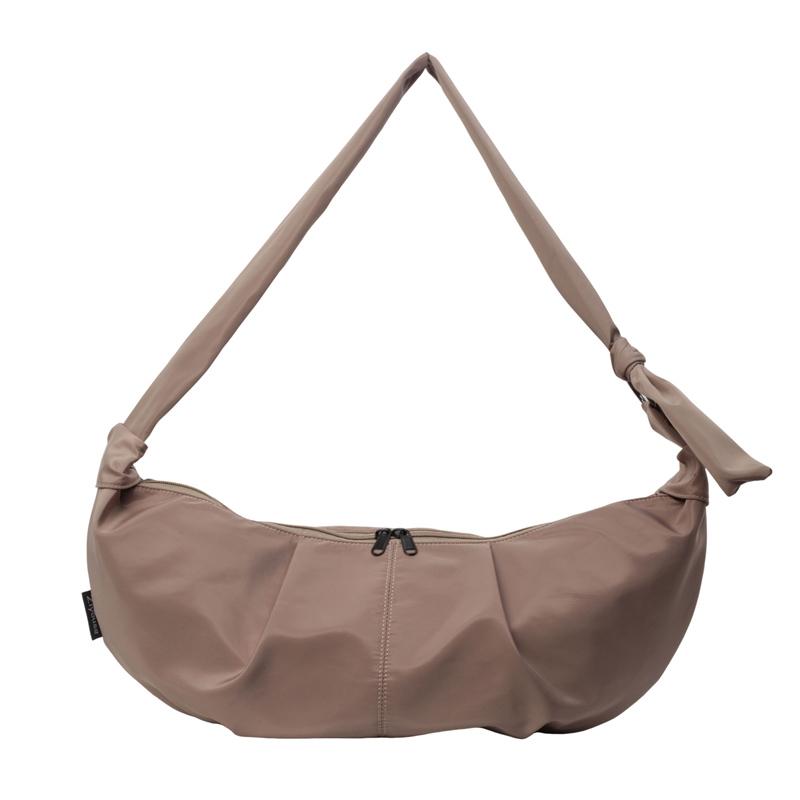 Dumpling Bag Women's Pleated Shoulder Tote Bag Commuter Crossbody Bag