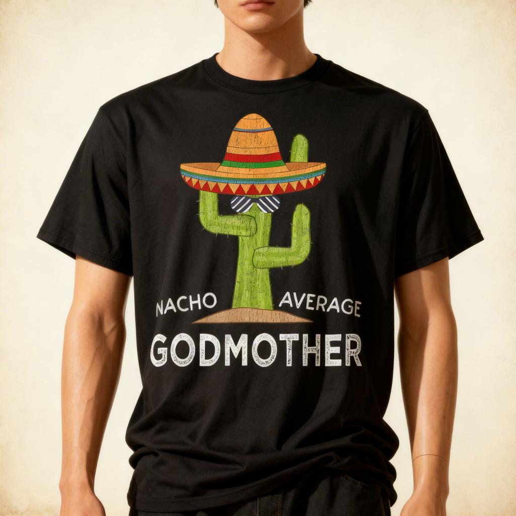 Fun Godparent Humor Gifts Funny Meme Saying Godmother T-Shirt