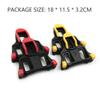 Bike Cleats Self-locking Cycling Pedals Cleat Set 6 Degree Float Yellow Clip Non-Slip Cycling Pedals Indoor Cycling & Road Bike