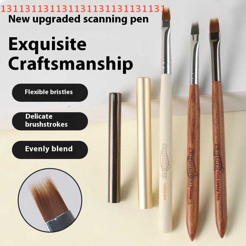 Nail Art Brushes Gradient Nail Art Sweep Pen Detail Brush - Manicure Painting Design Tool for Nail Artistry