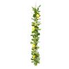 100cm Artificial Lemon Cane Rattan Garland Airtificial Decoration Pendant Semi-handmade Hanging Wall Door Green Imitation Plants