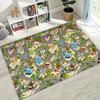 Child Urban City Road Traffic Learning Interactive Game Playroom Rug for Bedroom Living Room Sofa Home Doormat Decor,Non-slip