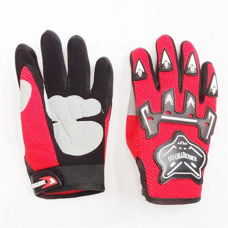 TDPRO Полнопалые Мотоперчатки Детские Luvas Motocross Luvas Motorbike Guantes Kids Racing Moto Gloves