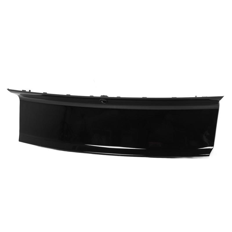 Rear Decklid Panel Trim Rear Trunk Decklid Panel Trim Cover Glossy Black Tailgate Bezel Trunk Lid Cover for 2015 to 2023