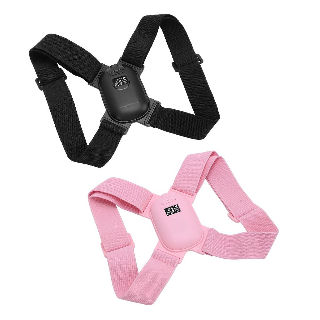 Умный корректор осанки с цифровым экраном, напоминанием о вибрации, регулируемый, антигорбный, интеллектуальный 