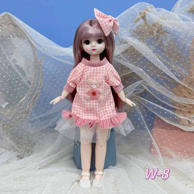 30 см 1/6 для девочек BJD шарнирная кукла с одеждой 23 шарнира подвижная принцесса одеваются подарки на день рождения игрушка для кукольного домика своими руками