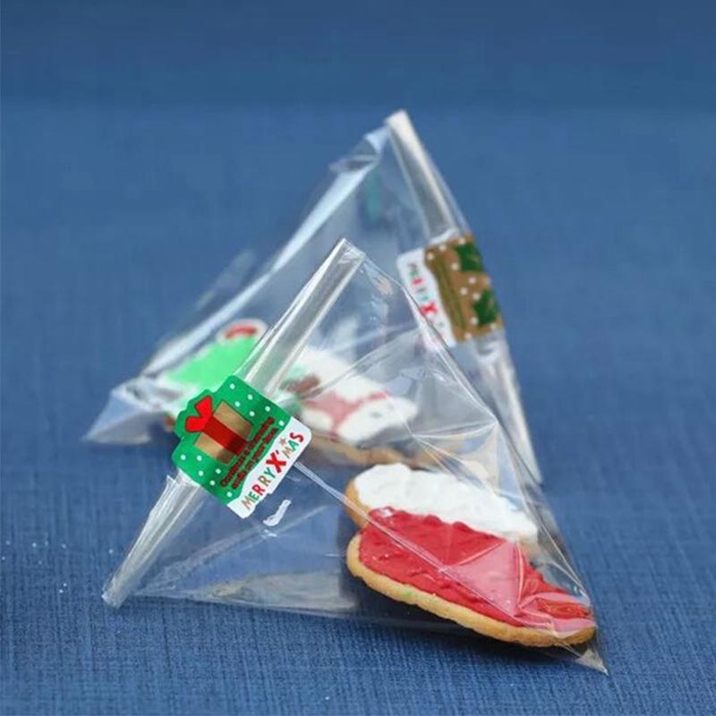 Gift Bag Beauty Cookie Packaging Plastic Bags Party Decoration Bag For Candy Cellophane Bag Lollipop Bag Wedding Decoration Popular Jewelry