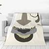 Стильное одеяло Appa Avatar The Last Airbender, легкое, тонкое, бархатное, удобное, можно стирать в стиральной машине