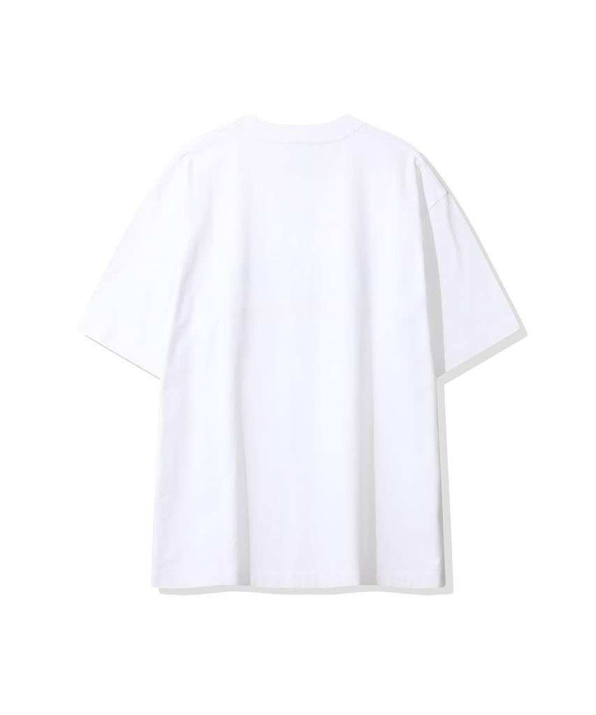 CGP Square Logo Picnic Short Sleeve T-Shirt - White