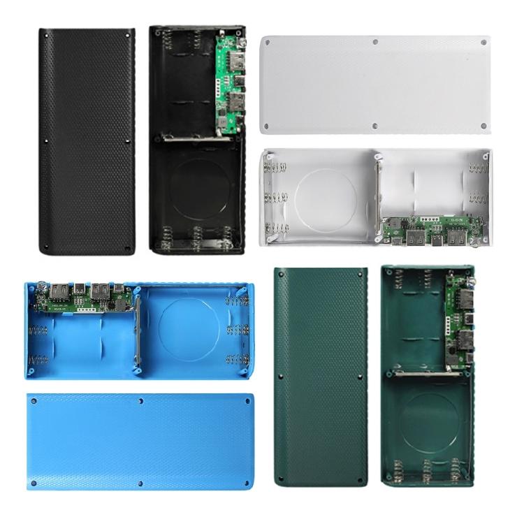 Корпус Powerbank для аккумуляторов 20650, 5 слотов, пластиковый контейнер для DIY-зарядных устройств, с 5-контактным USB-входом, для путешествий или на открытом воздухе