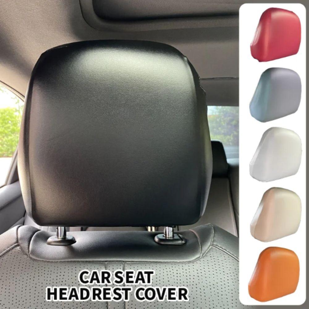 Waterproof Universal Car Headrest Cover Dustproof Elastic Headrest Cover  Truck