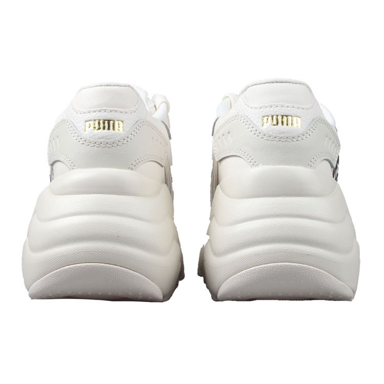 Pulsar Wedge Puma Logo - Glamour Женские кроссовки Cream Whisper-White Sun-Kissed-Coral 392709-01