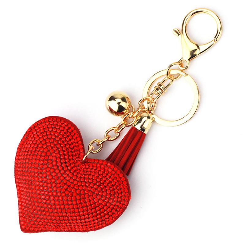 Cute Love Heart Keychain Keyring Key Charm Key Pendant