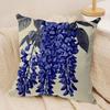 Wisteria Magazine Print Cushion Cover Pillowcase Ultra Soft Skin Friendly Fabric Cloud Like Comfort  Concealed Zipper
