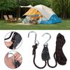 Adjustable Heavy Duty Rope Hanger Ratchet Hanging Rope Clip Dent Repair Tool Multifunctional Nylon Rope Automotive Repair Tools Camping Tent Tool