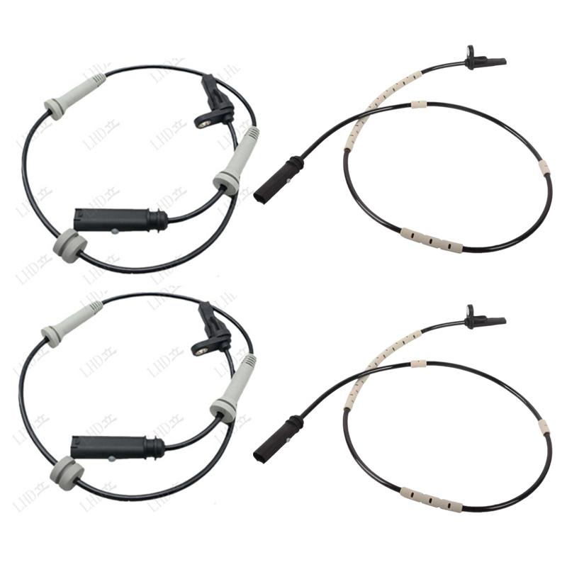4pcs ABS Wheel Speed Sensor 34526869322 34526869323 For BMW F87 F30 F31 F36 F33 F32 F80 F83 F82 M2 335i ActiveHybrid 435i