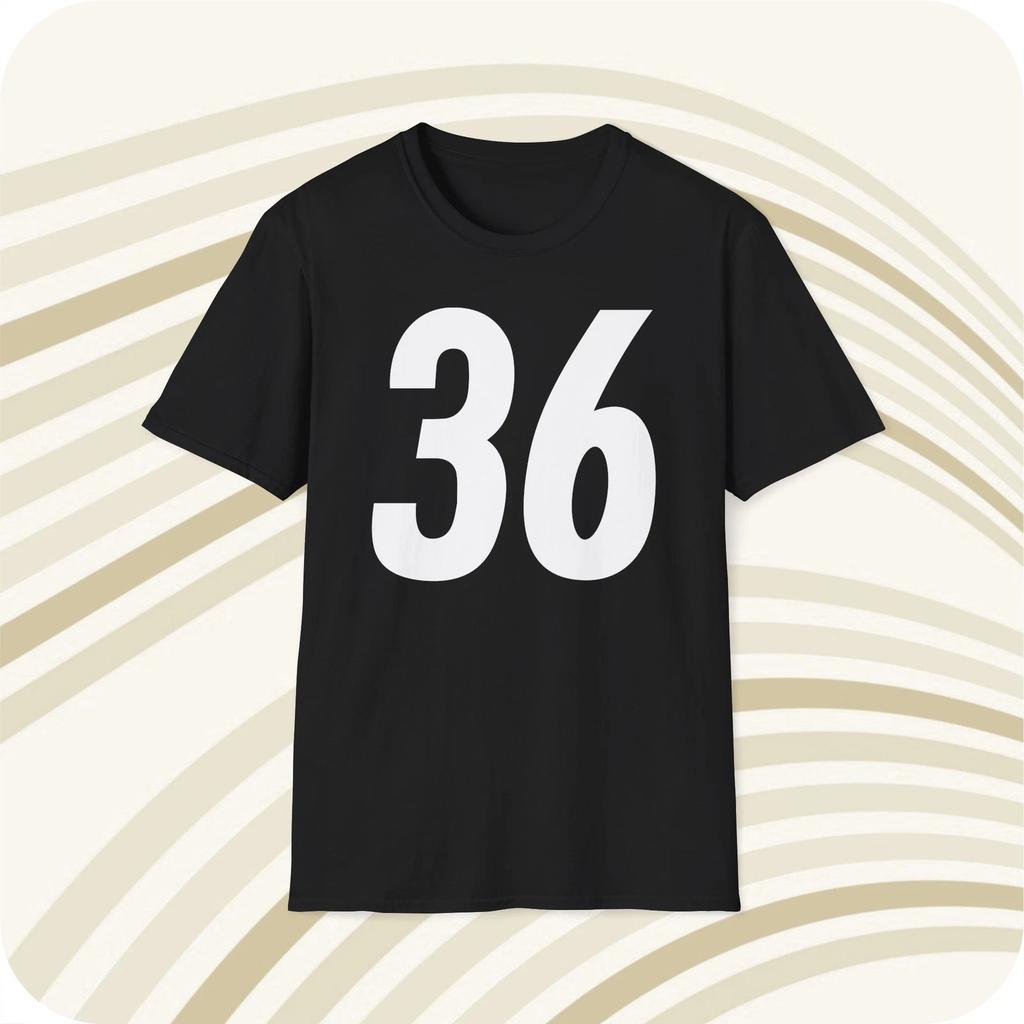 Футболка с джерси Jerome Bettis #36 Pittsburgh Steelers - Печать спереди и сзади