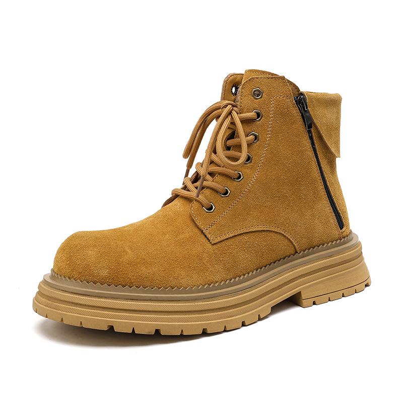 Ботинки Martin мужские 2024 новые ботинки из ревеня ретро-ботинки на толстой подошве универсальные ботинки с высоким берцем 81589-R