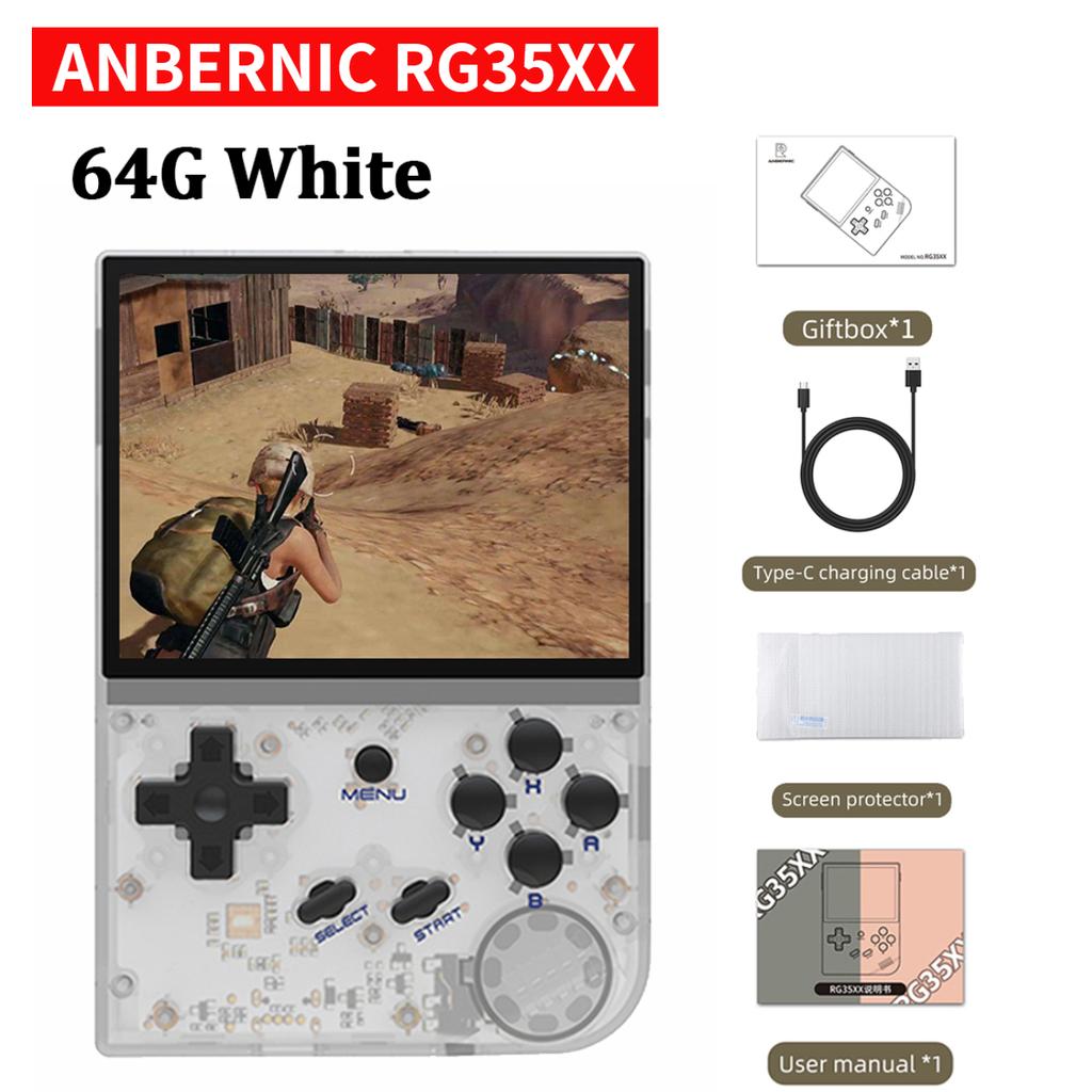 Anbernic Rg Nano Rg35xx Ретро игровая консоль Linux Система Ips Экран Портативный портативный игровой плеер Мини-консоль Подарок для ребенка