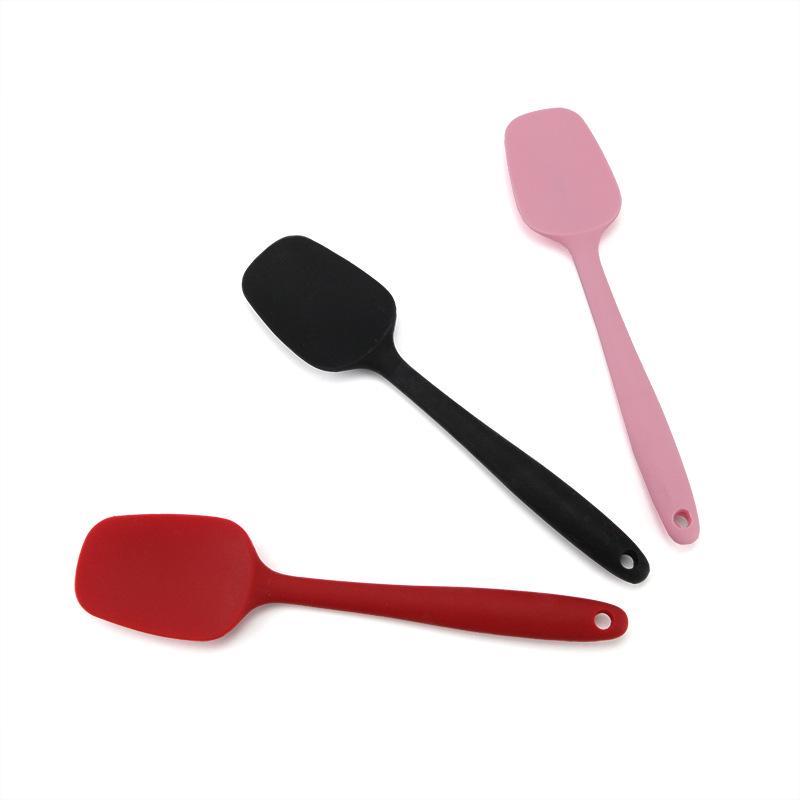 Набор силиконовых инструментов для выпечки «все в одном»: Скребок для масла, лопатка для крема, большой скребок, скребок для торта, Т-образный скребок.