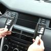 Для Land Rover Discovery Sport 2015 2016 2017 2018 2019 ABS Углеродное волокно Рамка Автомобильной Навигации Накладка Наклейка Автоаксессуары