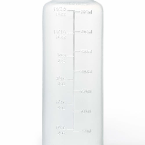 OXO Бутылка с отжимным колпачком, Контейнер для соусов, Открывается одной рукой, Не капает, Легко сжимается, Полиэтилен, С делениями, 350 мл, Средний размер