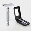 Classic Manual Shaver Double Edge Safety Razor for Men's Shaving and Women's Hair Removal Tool With 1 Shaving Blade And Case