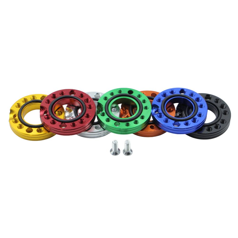 28mm colorful CNC Carb Adjuster Carburetor Inlet Manifold Spinner Plate Adaptor For Pit Dirt Bikes Buggy