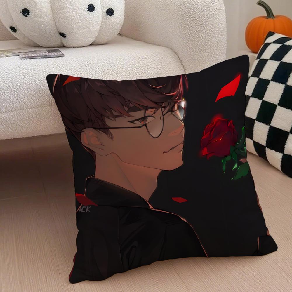 Модный современный L-Lol T-T1 F-Faker Чехол для подушки-подушки Чехол для декоративной подушки Скрытая пуговица Прочный полиэстер Подушка для стула