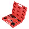 12 Pcs Car Power Steering Alternator Pump Pulley Puller Remover Disassembly Installer Tool