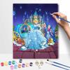 Disney Золушка цифровая масляная живопись ручная роспись набор сделай сам домашний декор замок тыква карета принцесса фея-крестная