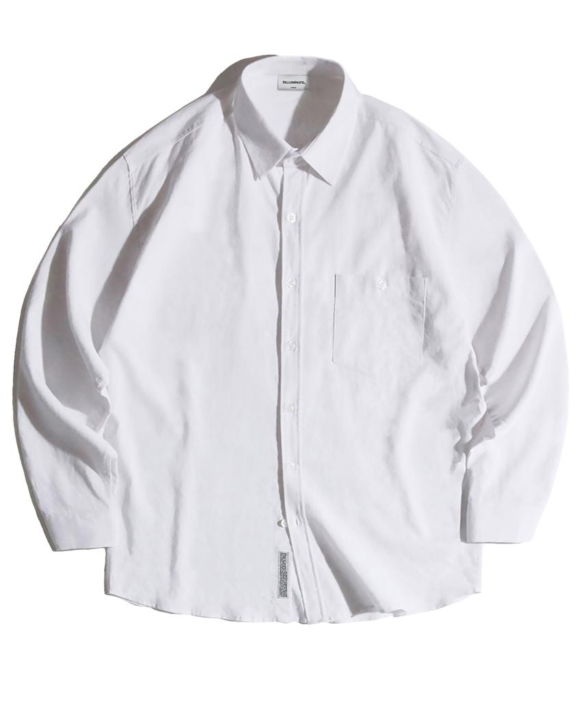 FILLUMINATE Optimal Basic Shirt - White [Select Linen & Oxford]