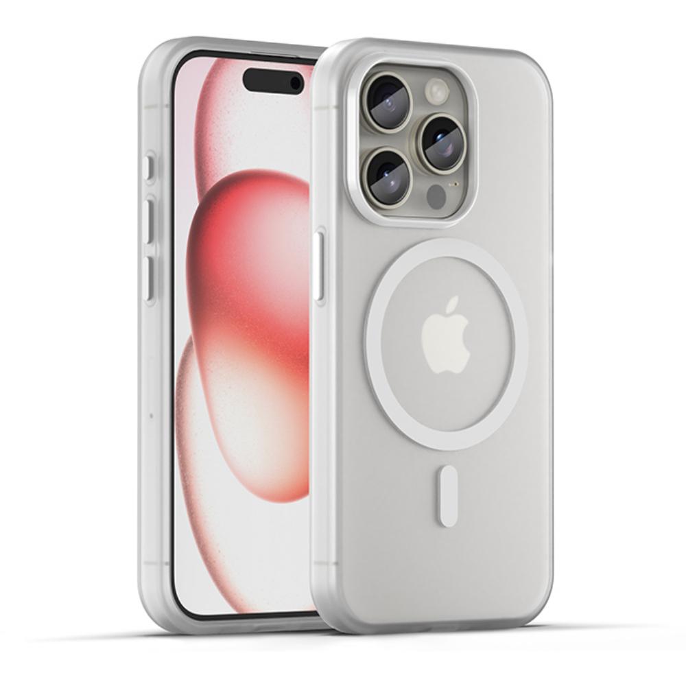 Роскошный магнитный беспроводной зарядный чехол Magsafe для iPhone 16 15 13 12 11 Pro Max противоударный матовый бампер TPU 14 Plus чехол