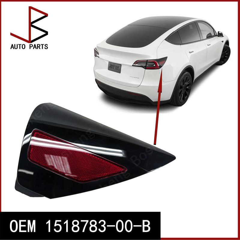 OEM 1518783-00-B 1518783 1100781-99-D 9446685 Charge Port Door Cover Rear Right Light for Tesla Model Y 2020-2022 Model 3 17-20