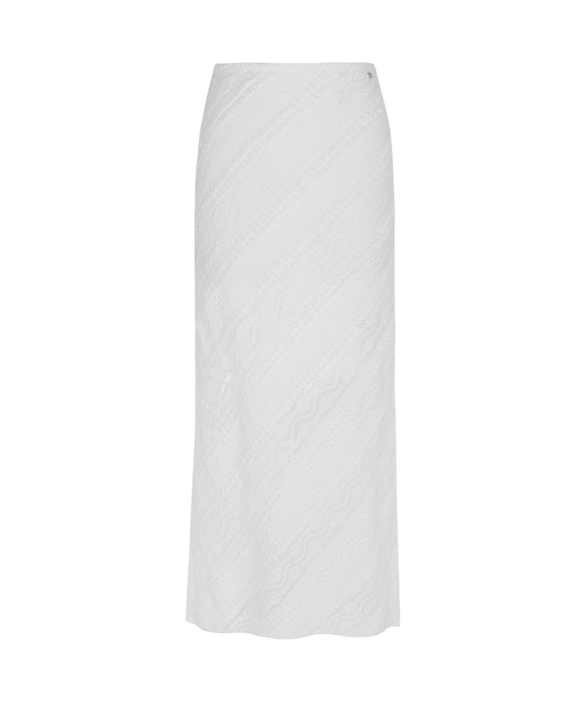 GUESS 1-Color Lace Long Skirt Oq2S5784