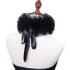 Tulle Bridal Wedding Mesh Puffy Fake Collar Temperament Pleated Girls Scarf Fluffy Ruffled Collar Neck Ruff for Costume Party