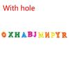 100 шт. деревянные буквы алфавита скрапбукинг карфт образовательные обучающие детские игрушки