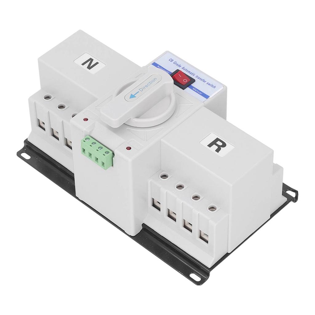 Двойной автоматический переключатель питания 400 В 63 А защита от короткого замыкания для домашнего строительства