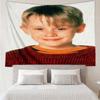 Home Alone Print Tapestry, Backdrop, Easy Setup, Ideal for Bedroom, Office & Living Room, with Aesthetic Wall Hanging Decor.