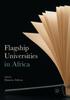 Книга Flagship Universities In Africa